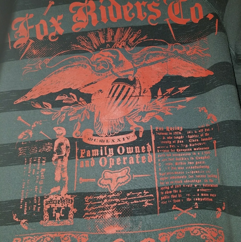 Women's Fox Hoodie. Size L